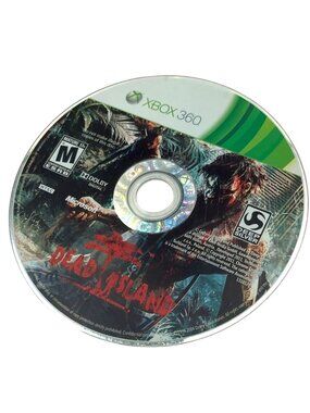 Dead Island Xbox 360 Game Disc Mature Rating Published By Deep Silver
